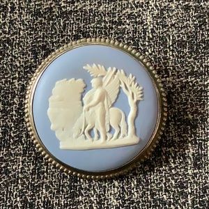 Vintage Wedgwood Brooch